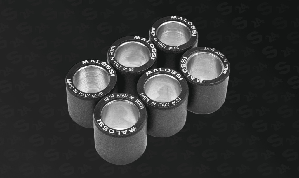 Стандартные размеры и вес роликов вариатора на скутерах